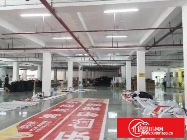 龙华区观澜环观南路旁2600平带装修可分租厂房出租