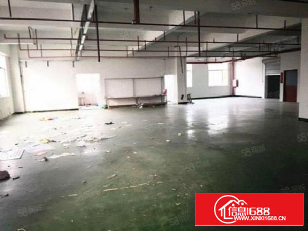 万江新村二楼940平方标准厂房有2吨电梯有院子空地大