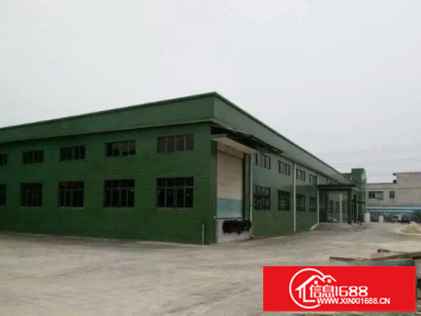 平湖上木古单一层钢构厂房1500平出租水电齐全