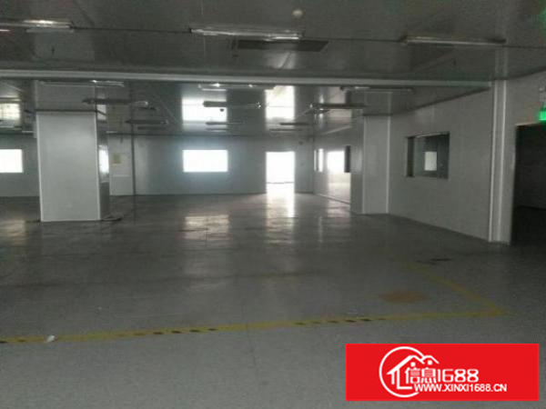 五联新出三楼无尘车间3200平米带豪华装修厂房招租