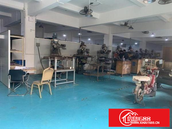 虎门路东新空出1楼2楼厂房首层高5.5米每层860平