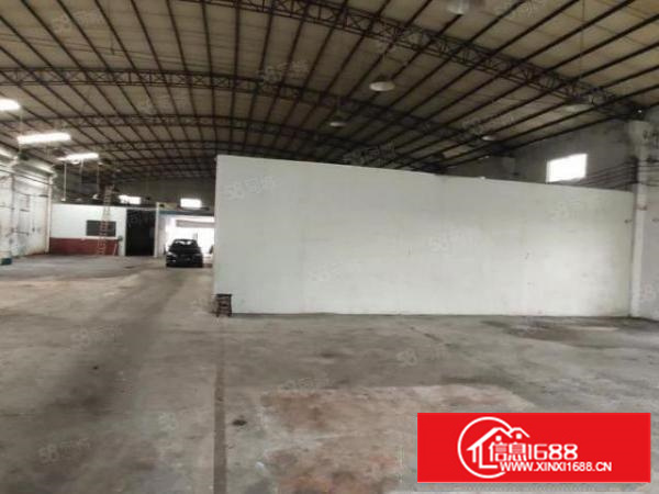 寮步镇塘边村1500平独院单一层砖墙到顶铁皮顶厂房出租高7米