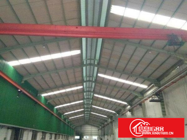 清溪镇中心3000平方单一层12米高带行车厂房出租