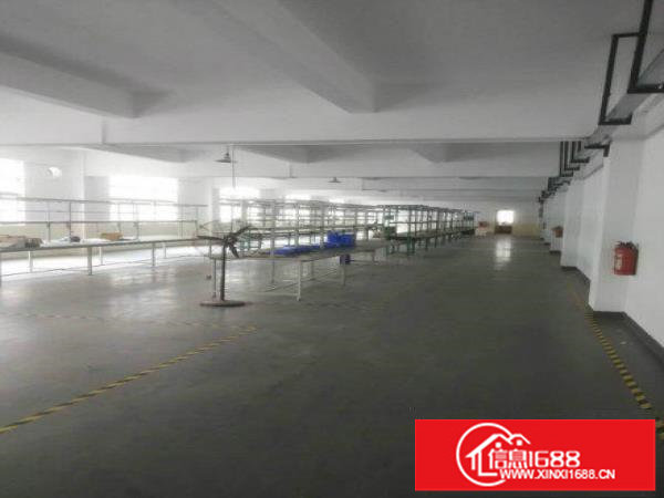 布吉原房东楼上1300平方精装修空地大厂房招租