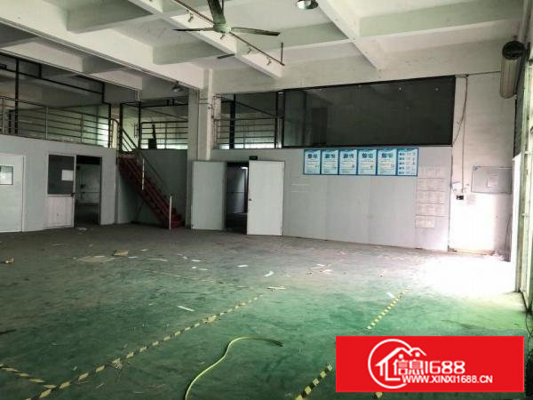 田心业主自建厂房一楼整层800平带阁楼