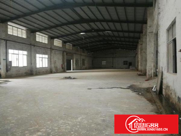 惠阳新圩独栋钢构厂房1300出租可做家私污染行业