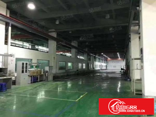 石岩新出1楼和2楼共9000平厂房出租，层高7.5米