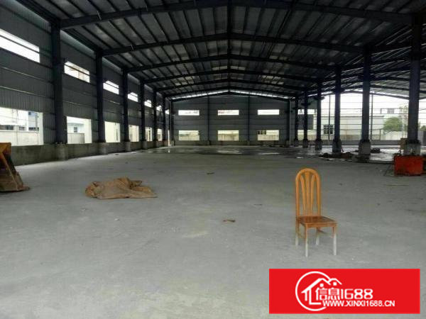 企石全新独院钢构单一层6000平出租，带牛角