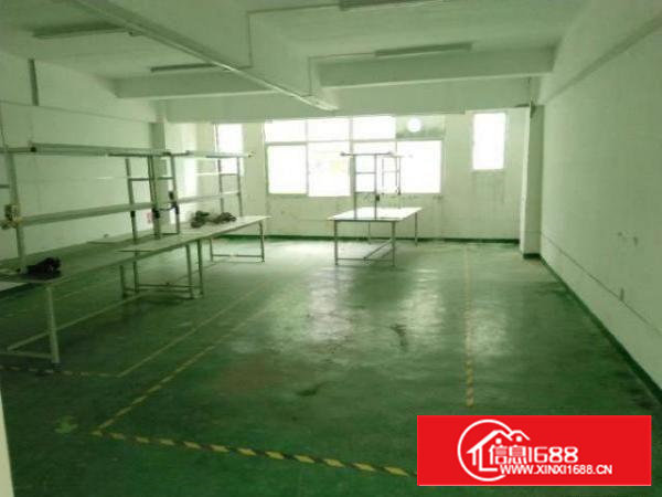 沙井西环路南环路大王山和一3楼100平米带装修厂房出租