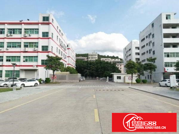 横岗荷坳原房东花园厂房17万平出租，合同十年