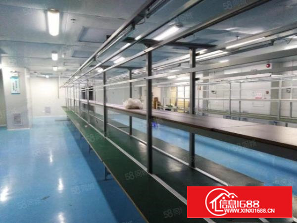 沙井大型工业区500平带装修厂房，使用率高，位置好