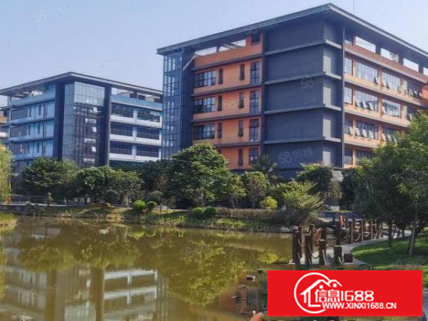 龙华新区观澜主干道边原房东花园式红本工业园楼上带喷淋厂房出租