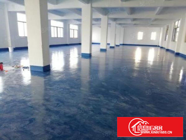 西乡，钟屋独栋，全新地坪漆350平起，厂房仓库出租，带吊机口