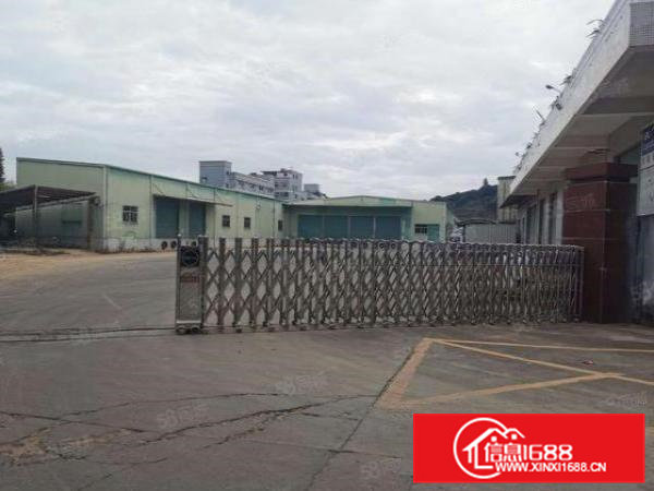 凤岗东升二线边13000平超大空地厂房出租标准物流仓空地超大