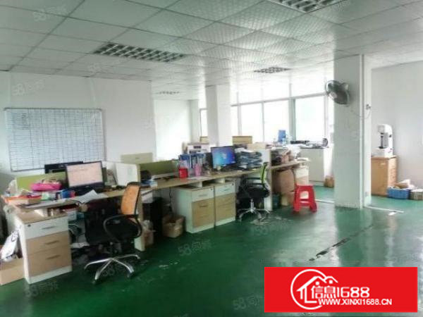 观澜新田楼上450平,带装修,全部吊顶,水电齐全,拎包入住