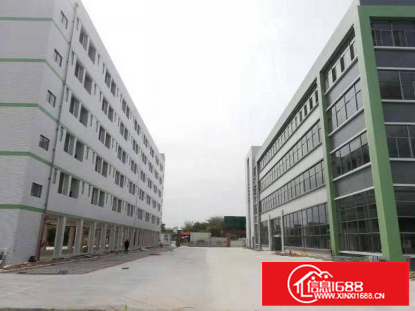 惠东白花工业园标准厂房面积7560平车间地坪漆精装无尘车间