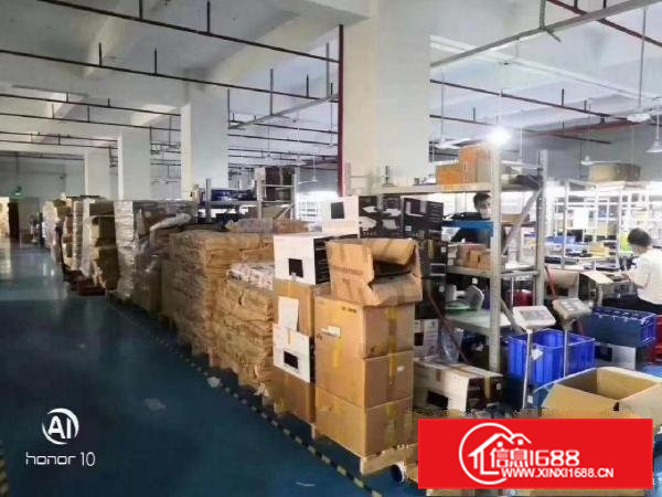 10元厂房出租清溪大利楼上1000平消防喷淋，可做电池