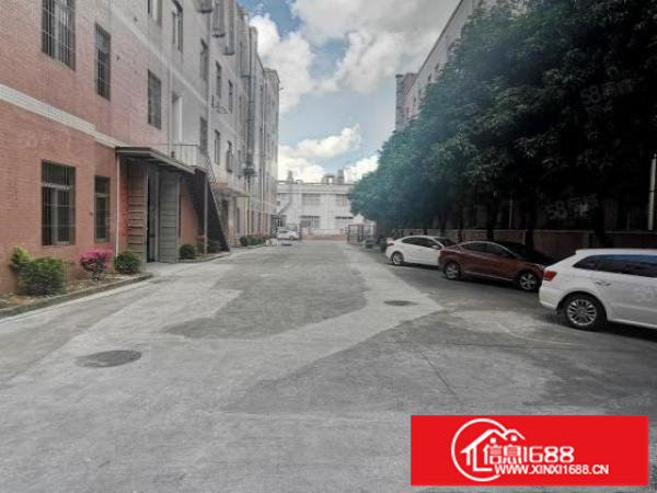 横岗大康社区独门独院厂房8500平方出租，带全新地坪漆