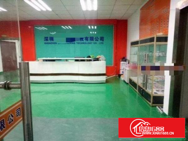 西乡洲石路簕竹角带装修厂房1080平米招租