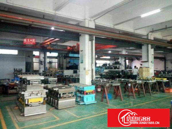 龙岗爱南路边5.5米高1楼厂房出租1860平带5吨招租！