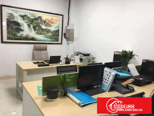 长安增田一楼350平6500元，拎包入住，环境hao