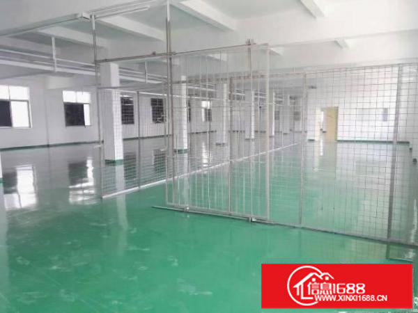 龙岗龙西自用厂房分租4500平公摊百分之10%，院子很大