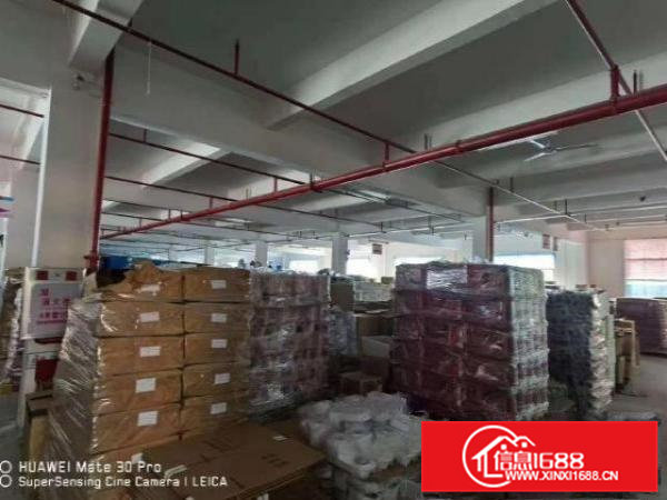 凤岗靠近深圳龙岗楼上电商仓库厂房出租1800平米拎包入住