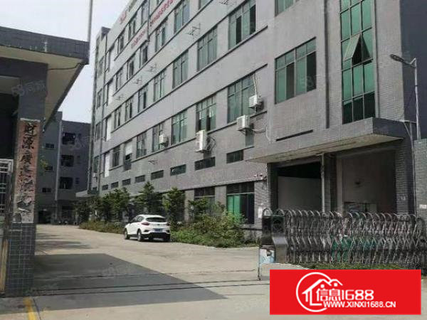 石排标准厂房5层8000方出租，现成水电，现成办公室！