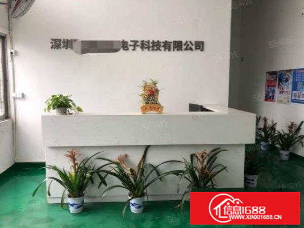 坪山精装修原房东红本三楼厂房900平水电齐全急租！可申请补贴