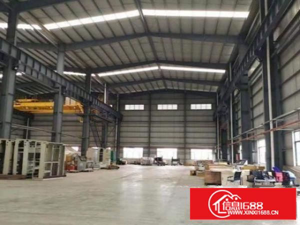 茶山上元村500平钢构厂房带办公室出租