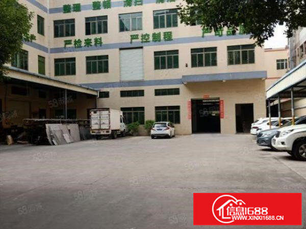 桥头镇镇中心位置标准厂房分租第三层1300平方，交通好易招工