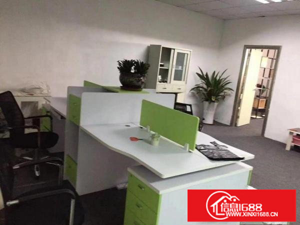 沙井新出楼上3000平方精装修厂房无转让费