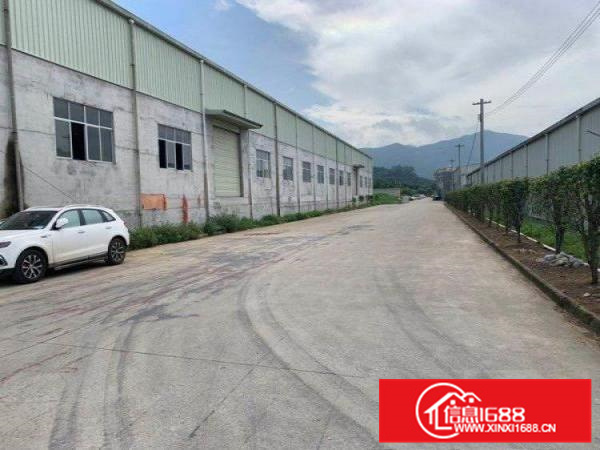 新墟约场工业园独栋钢构滴水8厂房4500平米