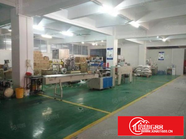 寮步中心区楼上整层1500方带装修地坪漆两间办公室