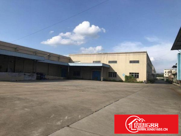 博罗罗阳国道边约10万平方层高10米钢构厂房招租可分租