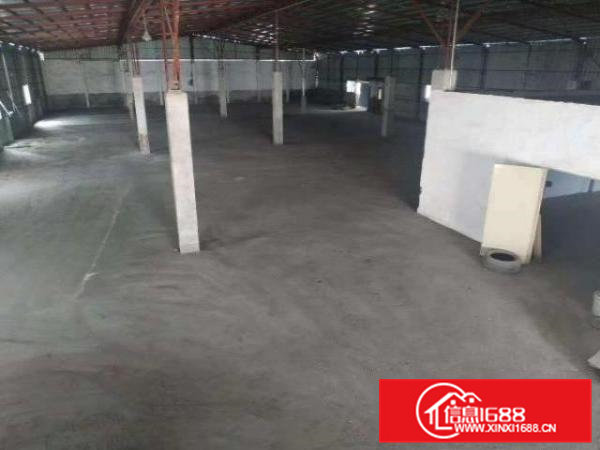 滴水7米高带卸货平台钢构厂房出租2300平米适合各种行业