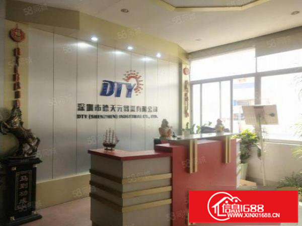 龙华大浪商业中心附近新出楼上600平方精装修厂房出租