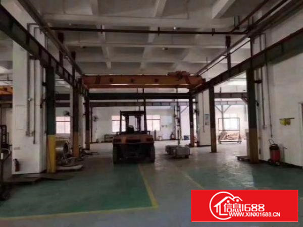 沙井马鞍山一二楼共3800平米带行车厂房出租精装修合同五年