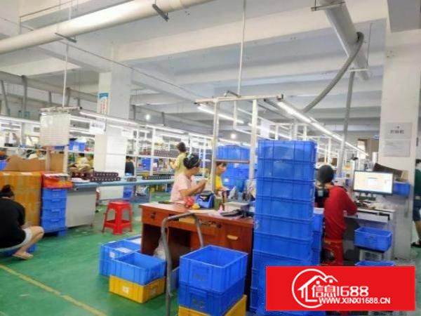 电子小加工纸箱楼上精装修厂房出租1080平水电办公齐全