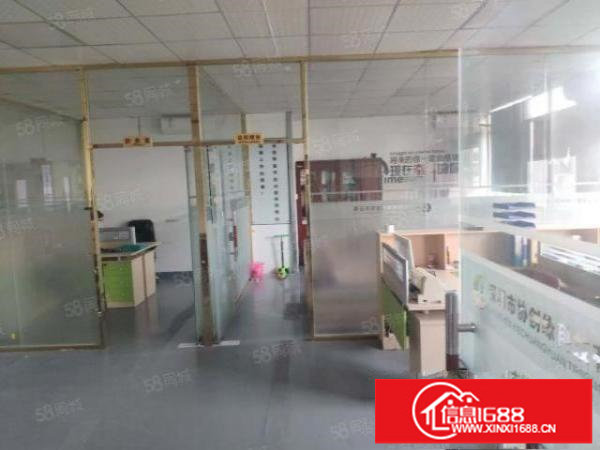 福永新出楼上750平无尘净化车间，带前台办公室
