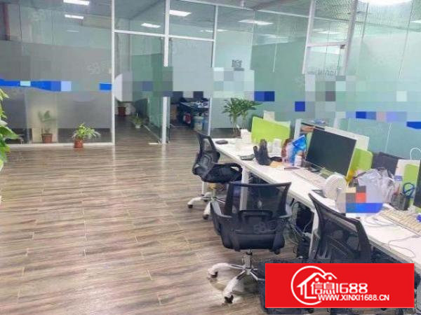 石岩水田，大型产业园楼上！新空出精装修，标准厂房