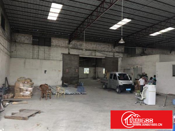 带装修近X193，650平方园洲九潭简易厂房出租可环评