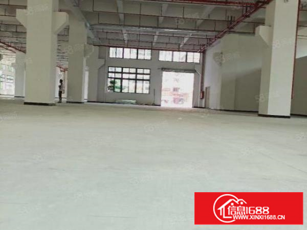 寮步芦溪二路新出九成新厂房1166平招租，带牛角，高7米