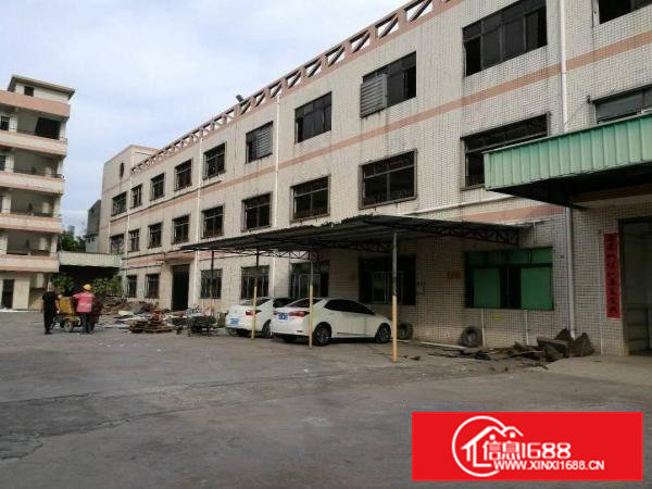 常平镇横江厦工业区楼上厂房650平米带装修，空地大水电齐全！