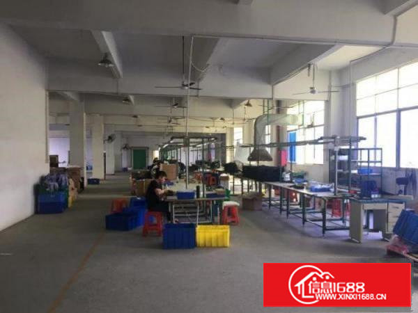 塘厦新出楼上整层带装修厂房1300平出租，可分租