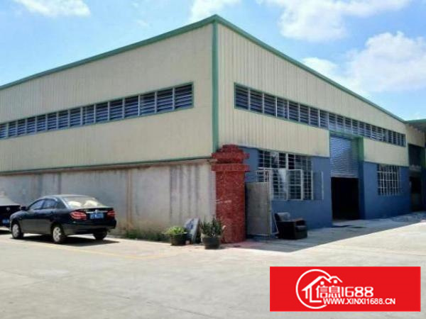 万江新出花园式独院单一层钢构厂房2700平方出租