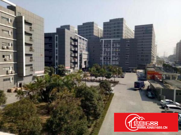 石岩高速入口房东直租五楼整层3218平带吊顶装修厂房出租