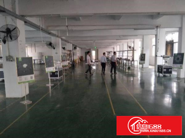 塘厦高速路口附近带装修1200平厂房出租，原房东