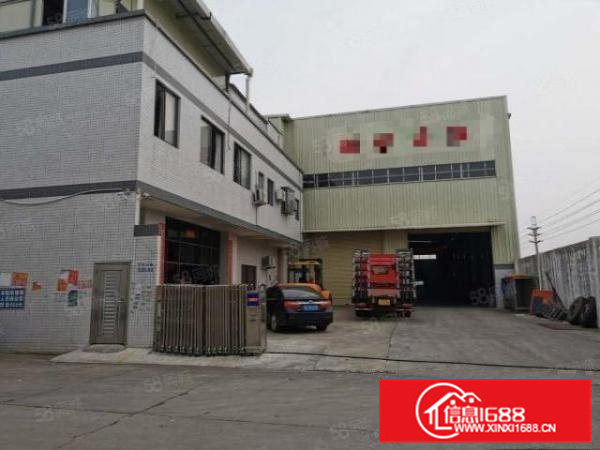 狮山镇松岗塘联工业区2000方独院厂房出租，有一台5吨吊机。