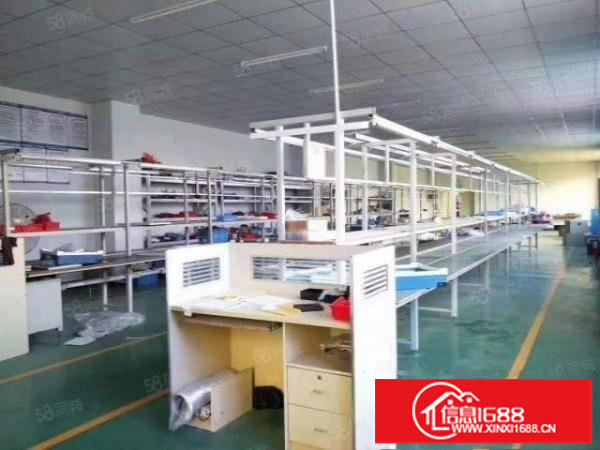 原房东2楼1080平精装修厂房直租